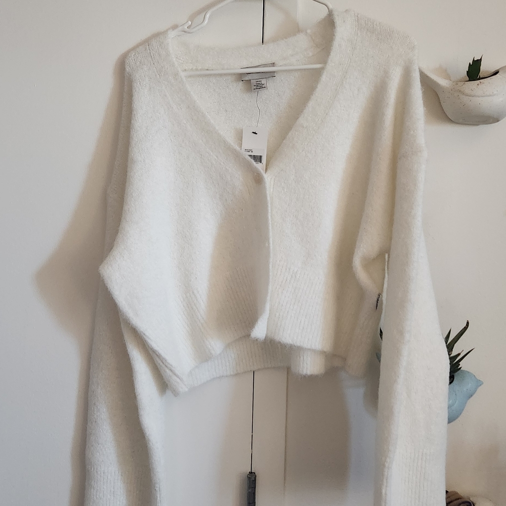 Calvin Klein Jeans Cream Women's Sweater